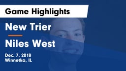 New Trier  vs Niles West  Game Highlights - Dec. 7, 2018