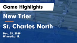 New Trier  vs St. Charles North  Game Highlights - Dec. 29, 2018