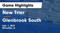 New Trier  vs Glenbrook South  Game Highlights - Feb. 1, 2019