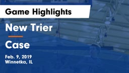 New Trier  vs Case  Game Highlights - Feb. 9, 2019