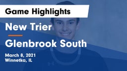 New Trier  vs Glenbrook South  Game Highlights - Feb. 19, 2021