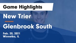 New Trier  vs Glenbrook South  Game Highlights - Feb. 20, 2021