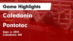 Caledonia  vs Pontotoc  Game Highlights - Sept. 6, 2022