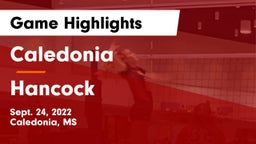 Caledonia  vs Hancock Game Highlights - Sept. 24, 2022