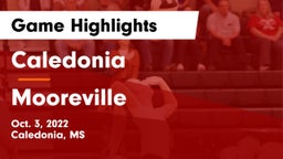 Caledonia  vs Mooreville  Game Highlights - Oct. 3, 2022