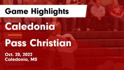 Caledonia  vs Pass Christian Game Highlights - Oct. 20, 2022