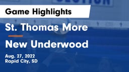St. Thomas More  vs New Underwood Game Highlights - Aug. 27, 2022