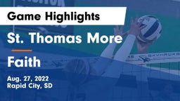 St. Thomas More  vs Faith  Game Highlights - Aug. 27, 2022