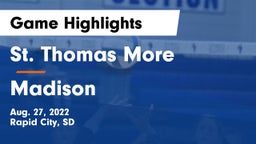 St. Thomas More  vs Madison  Game Highlights - Aug. 27, 2022