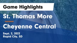 St. Thomas More  vs Cheyenne Central  Game Highlights - Sept. 2, 2022