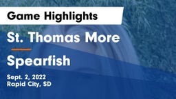 St. Thomas More  vs Spearfish  Game Highlights - Sept. 2, 2022