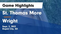 St. Thomas More  vs Wright  Game Highlights - Sept. 2, 2022