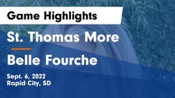 St. Thomas More  vs Belle Fourche  Game Highlights - Sept. 6, 2022