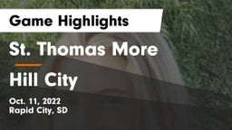 St. Thomas More  vs Hill City  Game Highlights - Oct. 11, 2022