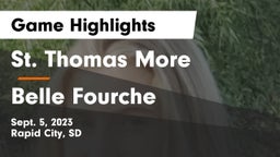 St. Thomas More  vs Belle Fourche  Game Highlights - Sept. 5, 2023