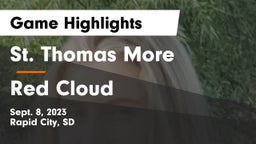 St. Thomas More  vs Red Cloud Game Highlights - Sept. 8, 2023