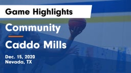 Community  vs Caddo Mills  Game Highlights - Dec. 15, 2020
