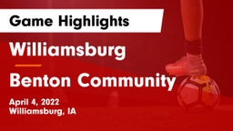 Williamsburg  vs Benton Community Game Highlights - April 4, 2022