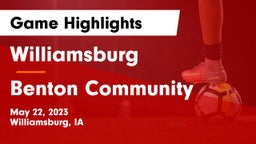 Williamsburg  vs Benton Community Game Highlights - May 22, 2023