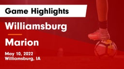 Williamsburg  vs Marion  Game Highlights - May 10, 2022