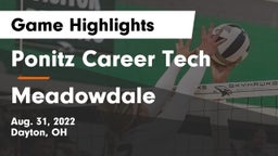 Ponitz Career Tech  vs Meadowdale  Game Highlights - Aug. 31, 2022
