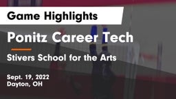 Ponitz Career Tech  vs Stivers School for the Arts  Game Highlights - Sept. 19, 2022