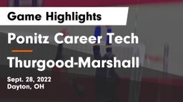 Ponitz Career Tech  vs Thurgood-Marshall  Game Highlights - Sept. 28, 2022