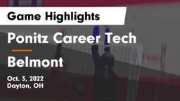 Ponitz Career Tech  vs Belmont  Game Highlights - Oct. 3, 2022
