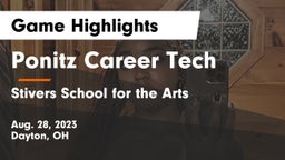 Ponitz Career Tech  vs Stivers School for the Arts  Game Highlights - Aug. 28, 2023