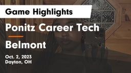Ponitz Career Tech  vs Belmont  Game Highlights - Oct. 2, 2023
