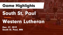 South St. Paul  vs Western Lutheran Game Highlights - Dec. 27, 2019