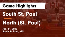 South St. Paul  vs North (St. Paul)  Game Highlights - Jan. 31, 2020