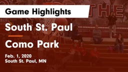 South St. Paul  vs Como Park  Game Highlights - Feb. 1, 2020