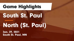 South St. Paul  vs North (St. Paul)  Game Highlights - Jan. 29, 2021