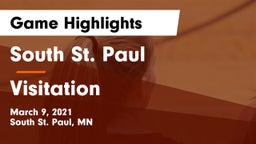 South St. Paul  vs Visitation Game Highlights - March 9, 2021