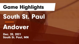 South St. Paul  vs Andover  Game Highlights - Dec. 20, 2021