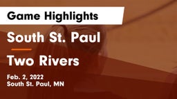South St. Paul  vs Two Rivers  Game Highlights - Feb. 2, 2022