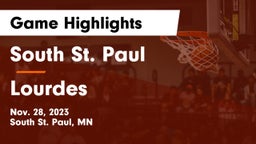 South St. Paul  vs Lourdes  Game Highlights - Nov. 28, 2023