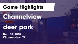 Channelview  vs deer park Game Highlights - Dec. 18, 2018