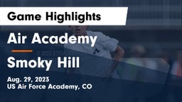 Air Academy  vs Smoky Hill  Game Highlights - Aug. 29, 2023