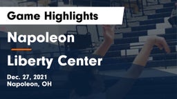 Napoleon vs Liberty Center  Game Highlights - Dec. 27, 2021