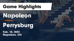 Napoleon vs Perrysburg  Game Highlights - Feb. 18, 2022