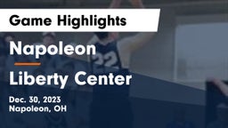 Napoleon vs Liberty Center  Game Highlights - Dec. 30, 2023