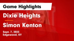 Dixie Heights  vs Simon Kenton  Game Highlights - Sept. 7, 2023