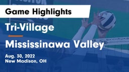 Tri-Village  vs Mississinawa Valley Game Highlights - Aug. 30, 2022