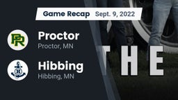 Recap: Proctor  vs. Hibbing  2022