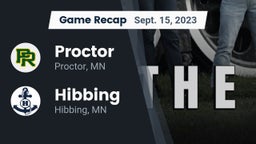 Recap: Proctor  vs. Hibbing  2023
