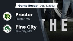 Recap: Proctor  vs. Pine City  2023