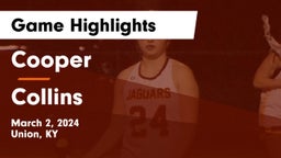 Cooper  vs Collins  Game Highlights - March 2, 2024