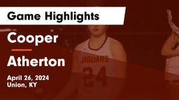 Cooper  vs Atherton Game Highlights - April 26, 2024